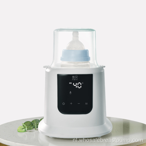 Grote capaciteit automatische enkele melkflessenwarmer baby